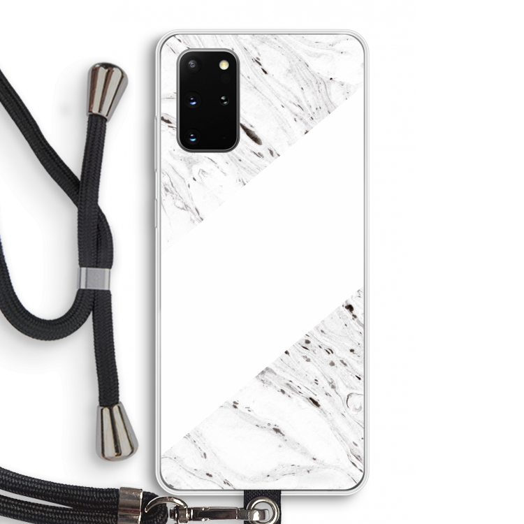 Biggest stripe: Samsung Galaxy S20 Plus Transparant Hoesje met koord