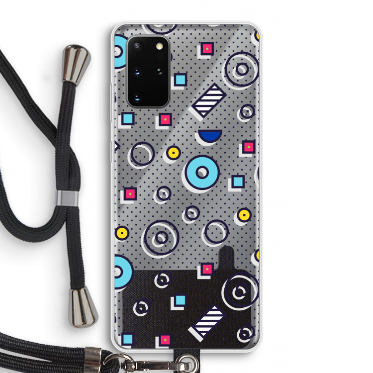 8-bit N°9: Samsung Galaxy S20 Plus Transparant Hoesje met koord