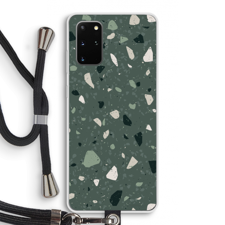 Terrazzo N°19: Samsung Galaxy S20 Plus Transparant Hoesje met koord