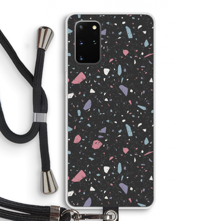 Terrazzo N°16: Samsung Galaxy S20 Plus Transparant Hoesje met koord