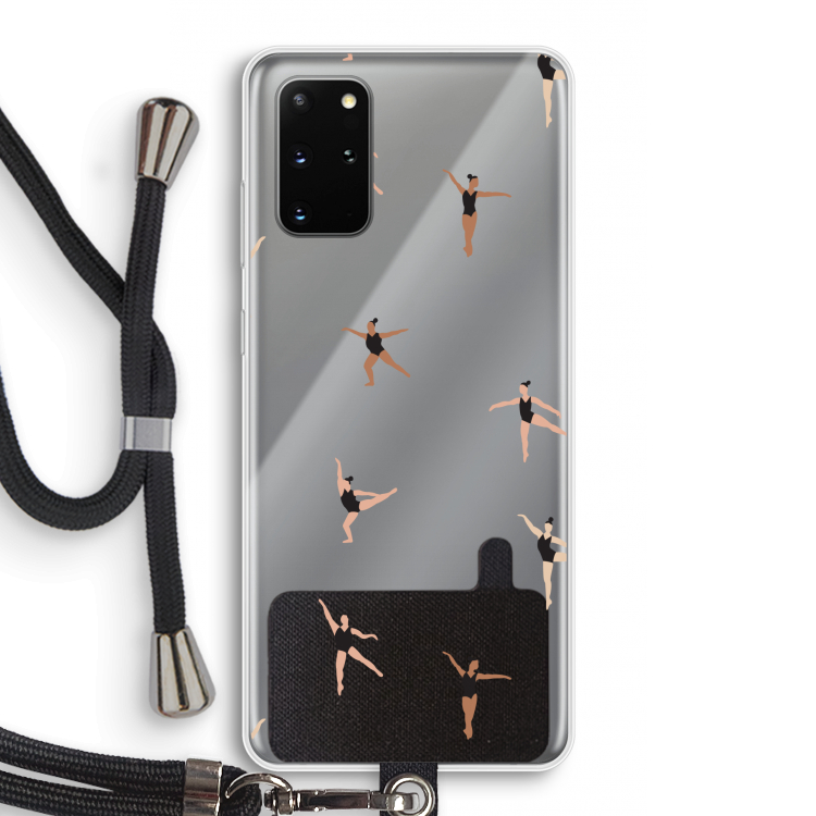 Dancing #1: Samsung Galaxy S20 Plus Transparant Hoesje met koord