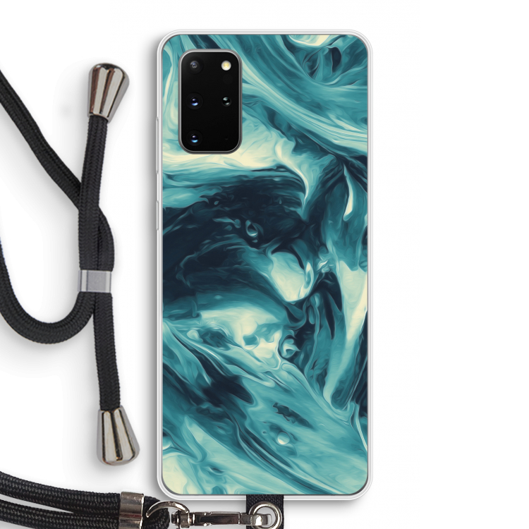 Dreaming About Whales: Samsung Galaxy S20 Plus Transparant Hoesje met koord