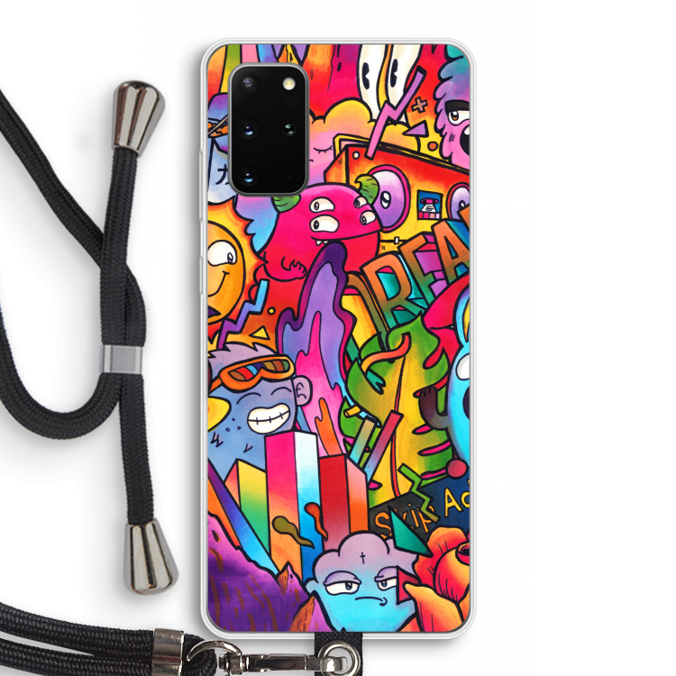 Dreams: Samsung Galaxy S20 Plus Transparant Hoesje met koord