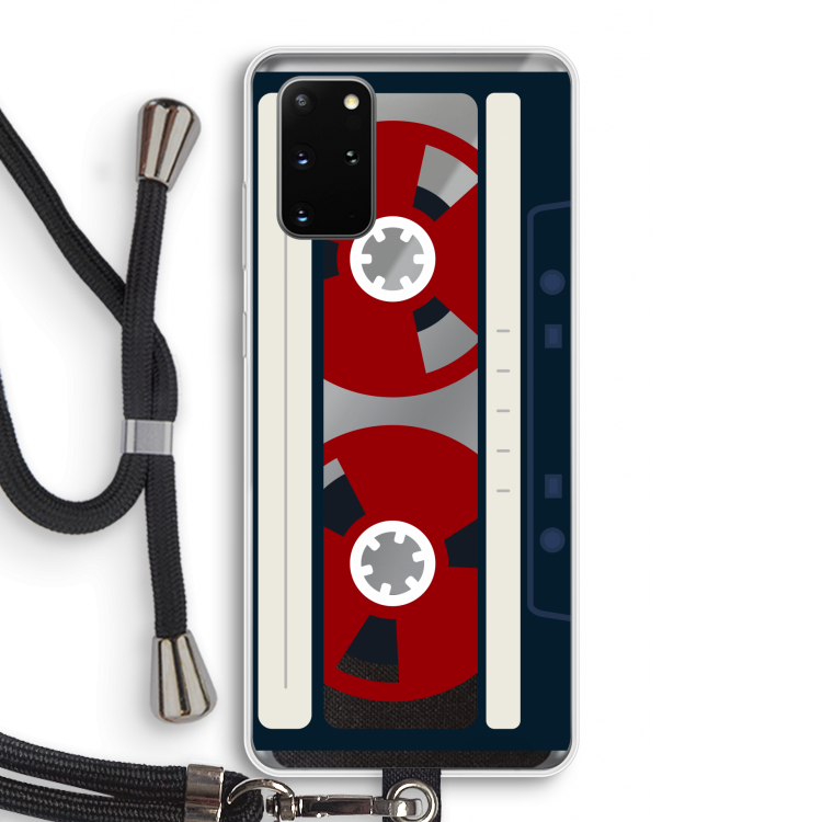 Here's your tape: Samsung Galaxy S20 Plus Transparant Hoesje met koord