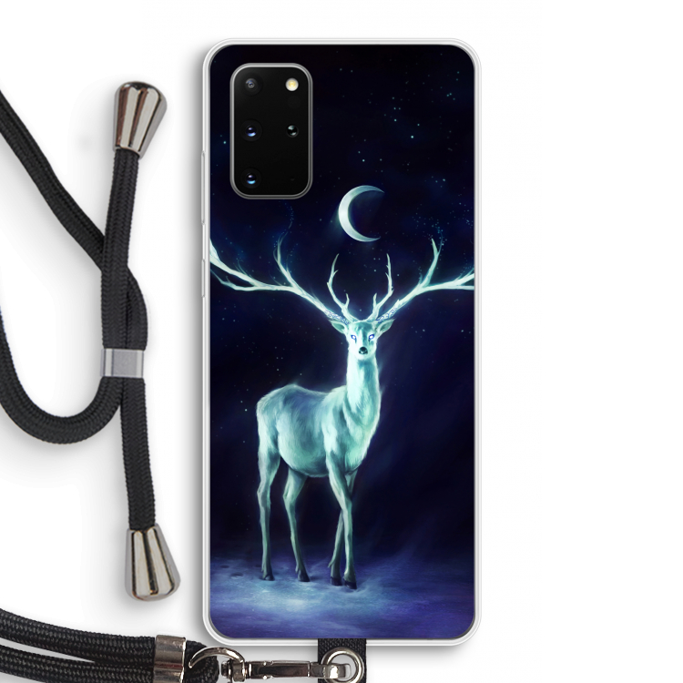 Nightbringer: Samsung Galaxy S20 Plus Transparant Hoesje met koord