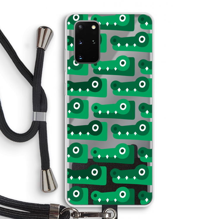 Crocs: Samsung Galaxy S20 Plus Transparant Hoesje met koord