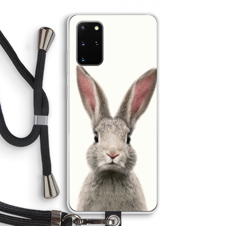 Daisy: Samsung Galaxy S20 Plus Transparant Hoesje met koord