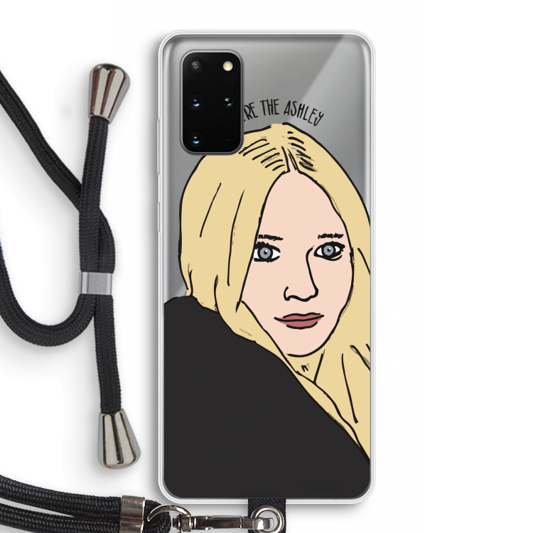 Ashley: Samsung Galaxy S20 Plus Transparant Hoesje met koord