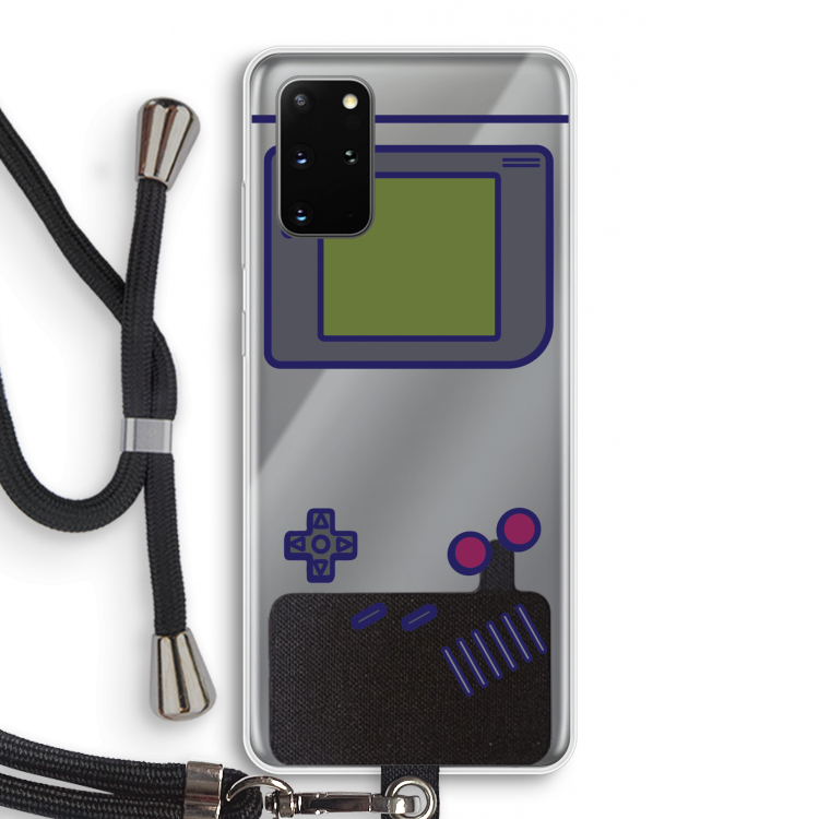 Game On: Samsung Galaxy S20 Plus Transparant Hoesje met koord