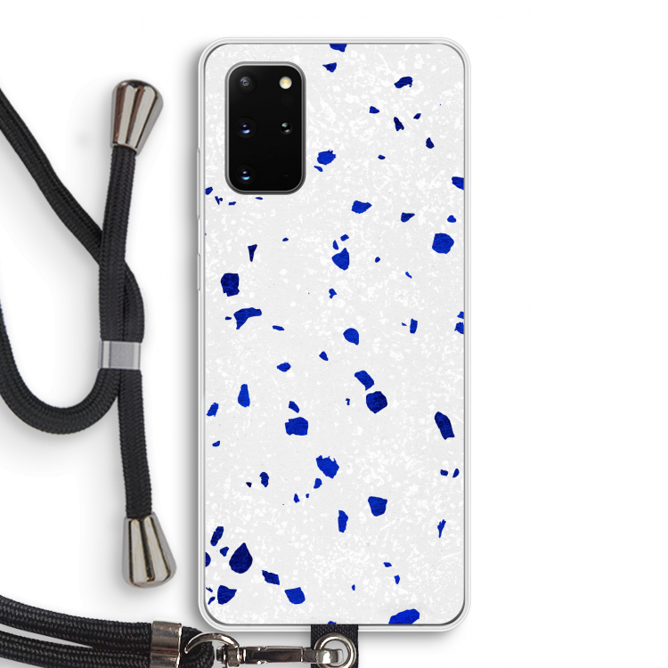 Terrazzo N°5: Samsung Galaxy S20 Plus Transparant Hoesje met koord