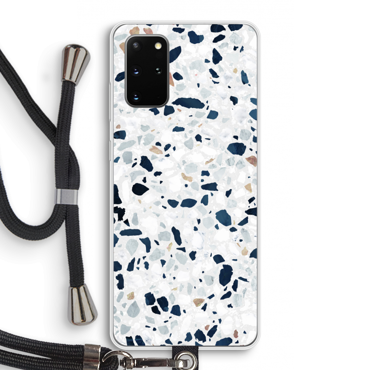 Terrazzo N°1: Samsung Galaxy S20 Plus Transparant Hoesje met koord