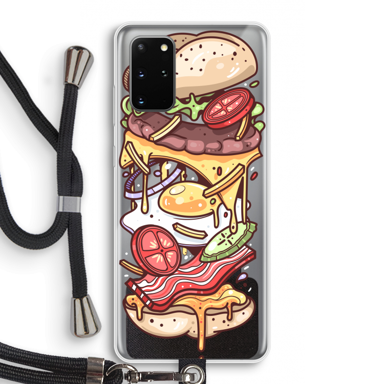 Diet Coke Please: Samsung Galaxy S20 Plus Transparant Hoesje met koord