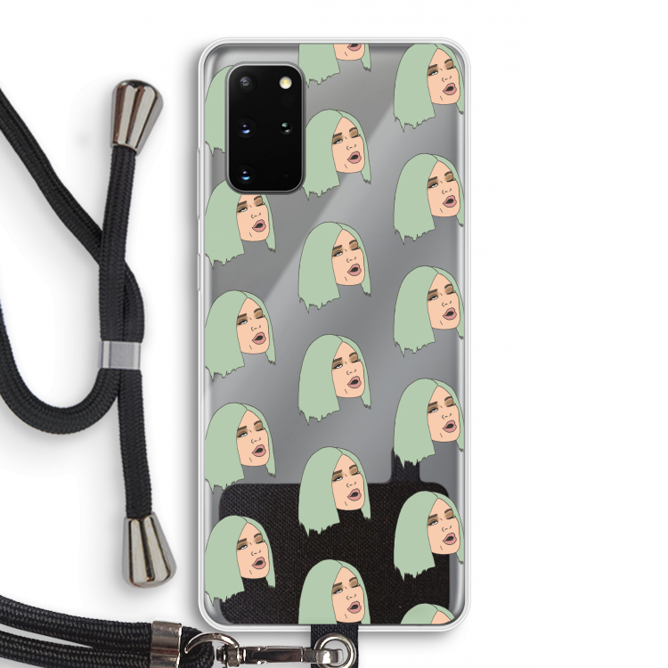 King Kylie: Samsung Galaxy S20 Plus Transparant Hoesje met koord