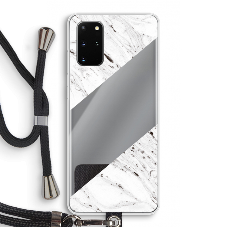 Biggest stripe: Samsung Galaxy S20 Plus Transparant Hoesje met koord