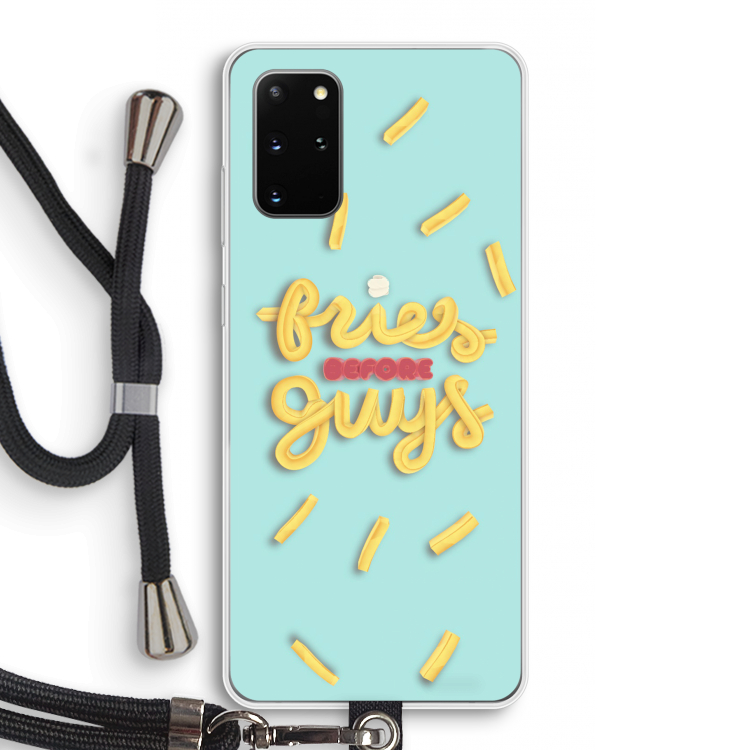 Always fries: Samsung Galaxy S20 Plus Transparant Hoesje met koord