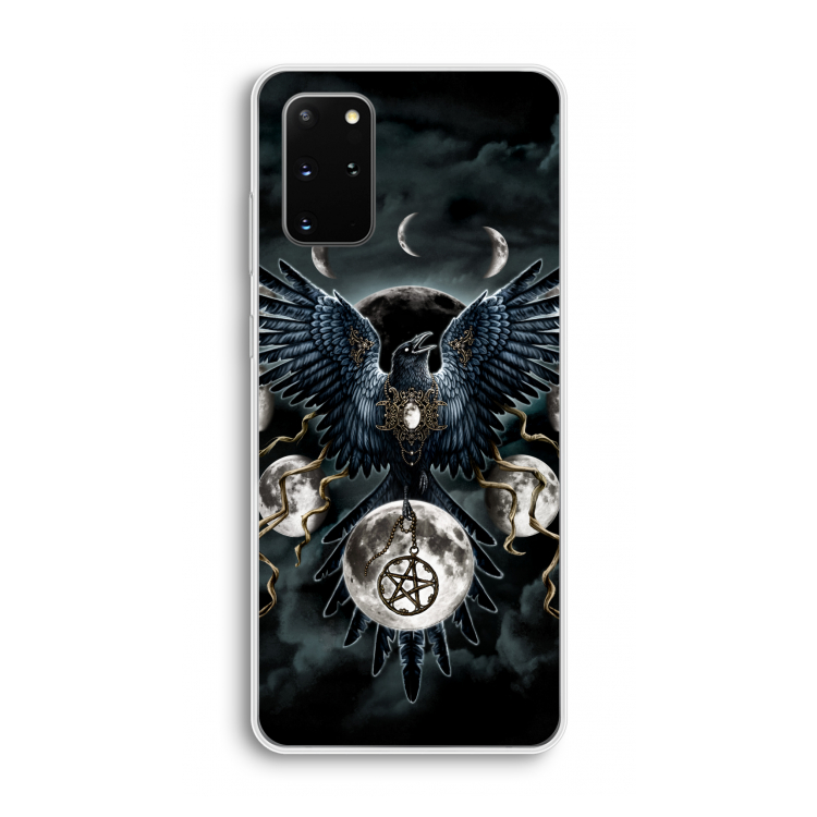 Sinister Wings: Samsung Galaxy S20 Plus Transparant Hoesje