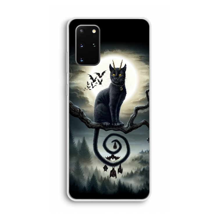 Moonlight Companions: Samsung Galaxy S20 Plus Transparant Hoesje