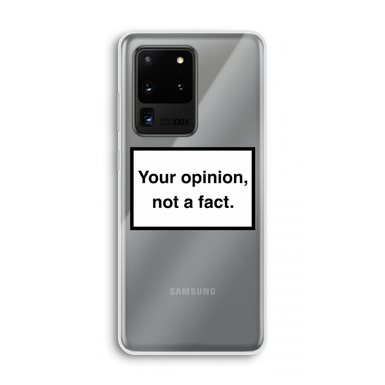 Your opinion: Samsung Galaxy S20 Ultra Transparant Hoesje