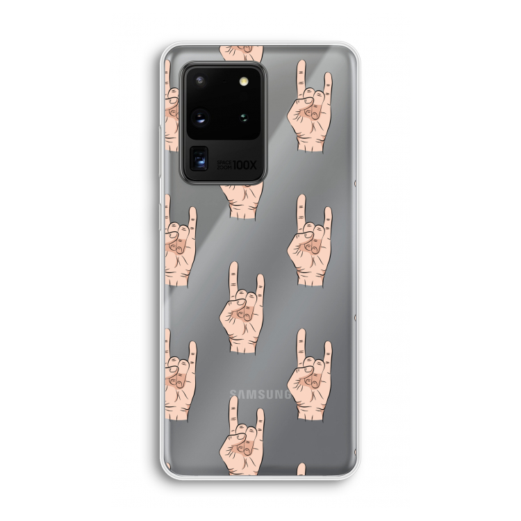 Rock: Samsung Galaxy S20 Ultra Transparant Hoesje