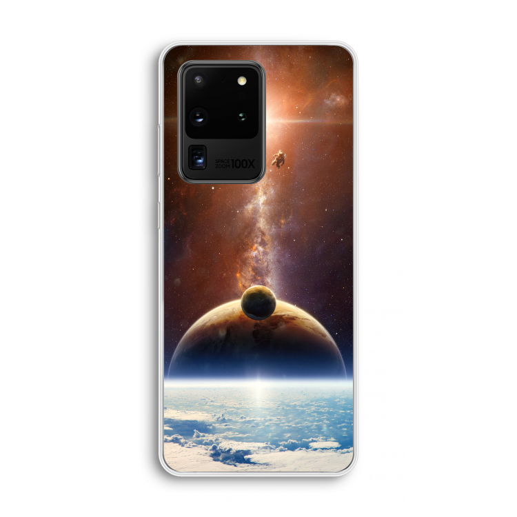 Omicron 2019: Samsung Galaxy S20 Ultra Transparant Hoesje