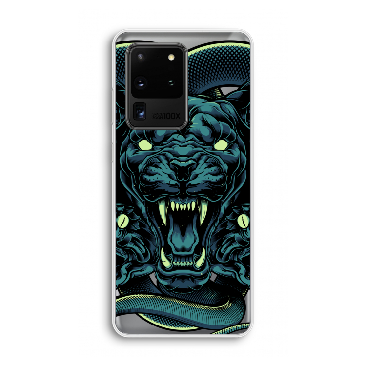 Cougar and Vipers: Samsung Galaxy S20 Ultra Transparant Hoesje