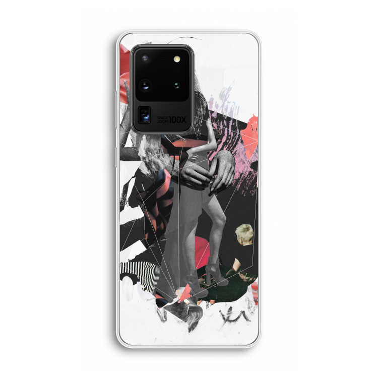 Dissimulation du réel: Samsung Galaxy S20 Ultra Transparant Hoesje