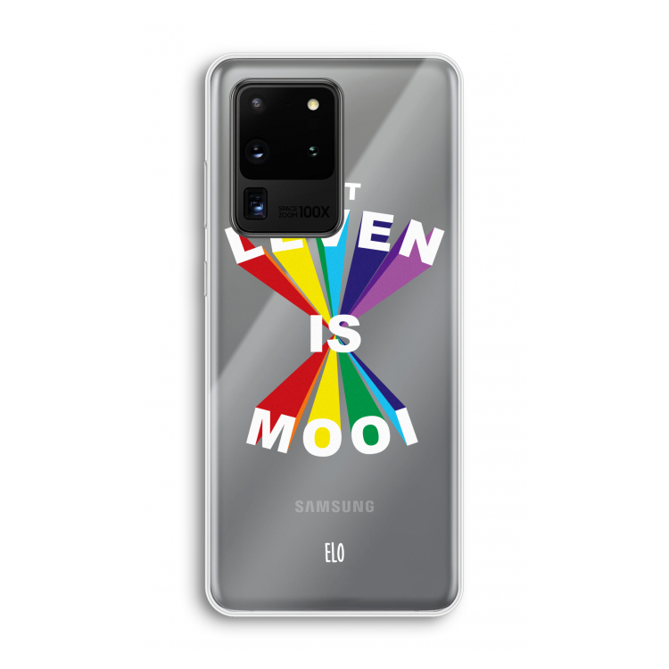 Het Leven Is Mooi: Samsung Galaxy S20 Ultra Transparant Hoesje