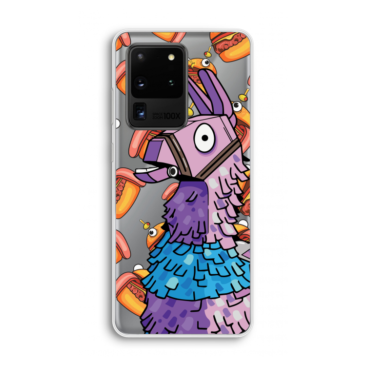 Loot Burger: Samsung Galaxy S20 Ultra Transparant Hoesje