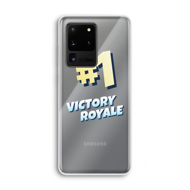 Victory Royale: Samsung Galaxy S20 Ultra Transparant Hoesje