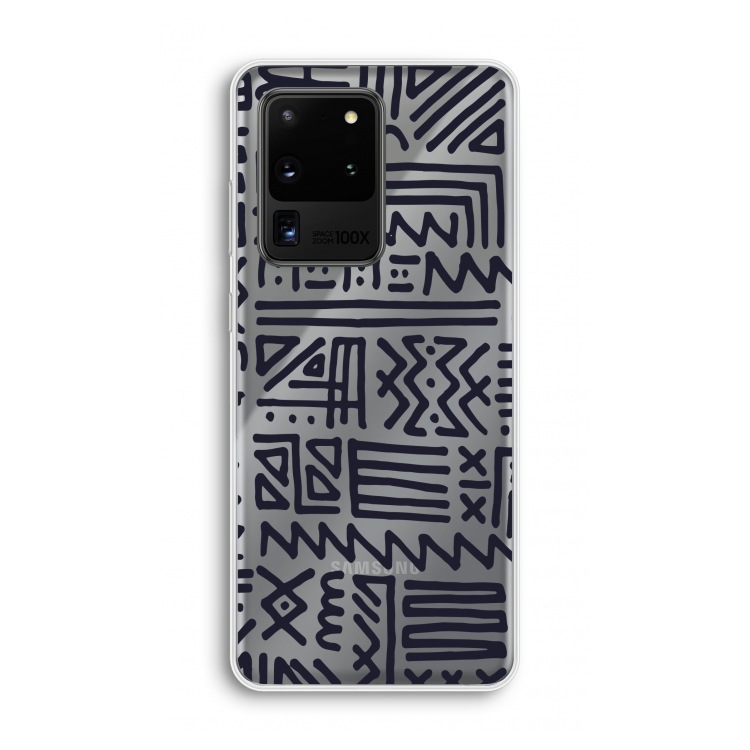 Marrakech print: Samsung Galaxy S20 Ultra Transparant Hoesje