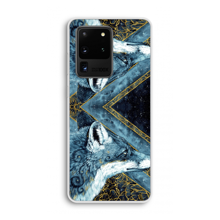 Golden Fox: Samsung Galaxy S20 Ultra Transparant Hoesje