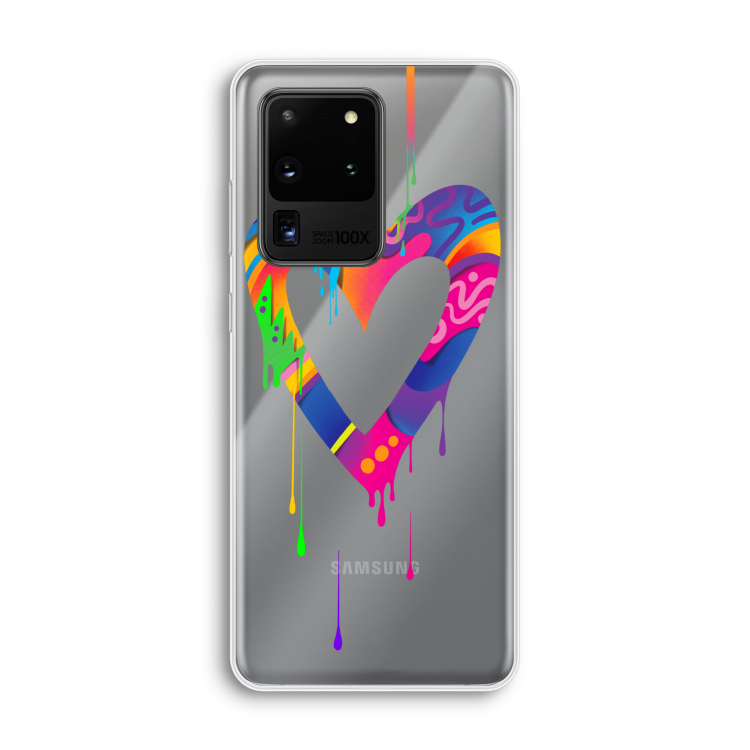 Melts My Heart: Samsung Galaxy S20 Ultra Transparant Hoesje