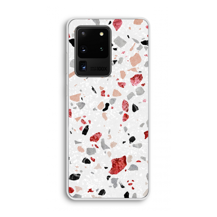 Terrazzo N°12: Samsung Galaxy S20 Ultra Transparant Hoesje