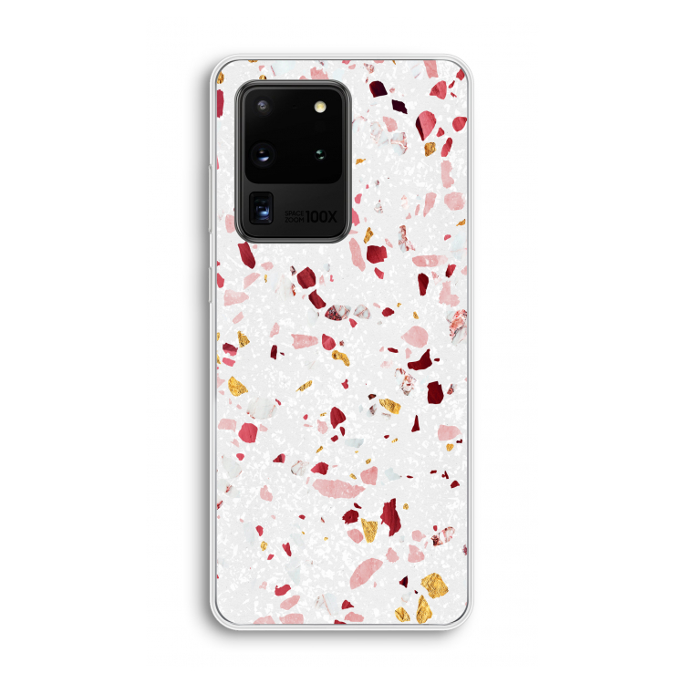 Terrazzo N°9: Samsung Galaxy S20 Ultra Transparant Hoesje