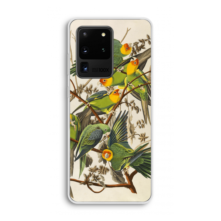 Carolinaparkiet: Samsung Galaxy S20 Ultra Transparant Hoesje