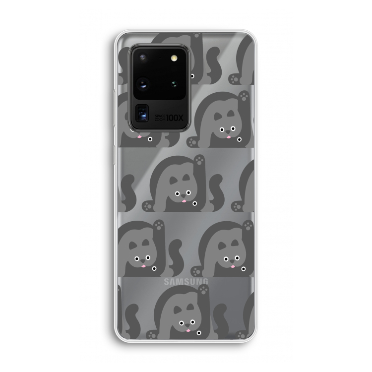 Cats: Samsung Galaxy S20 Ultra Transparant Hoesje