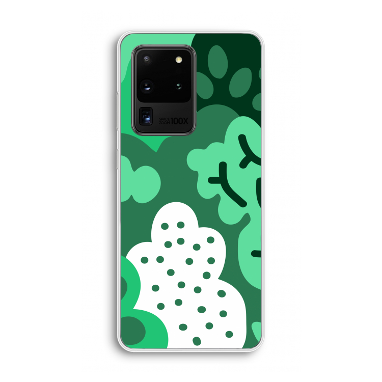 Bushes: Samsung Galaxy S20 Ultra Transparant Hoesje