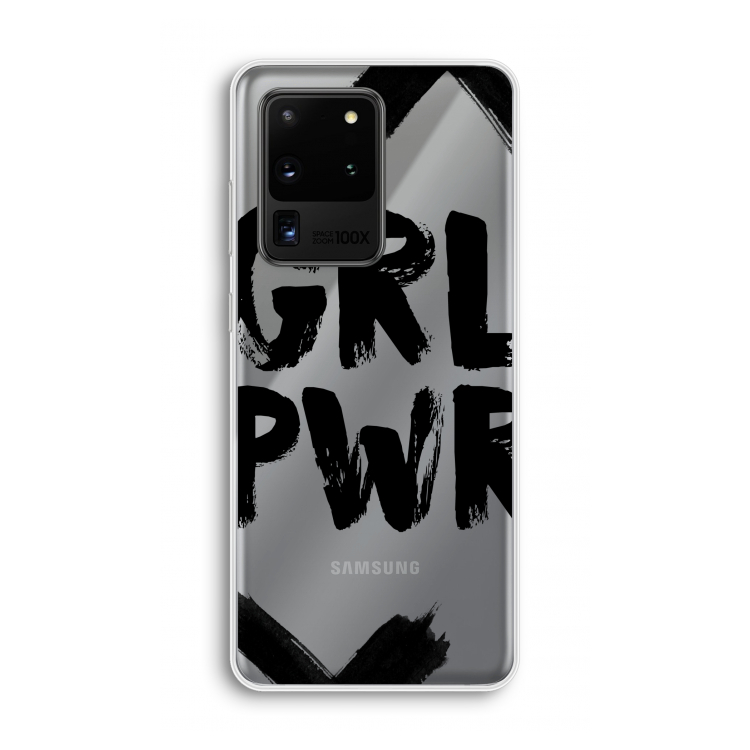 Girl Power #2: Samsung Galaxy S20 Ultra Transparant Hoesje