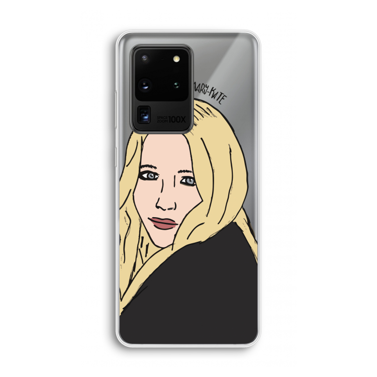 Mary Kate: Samsung Galaxy S20 Ultra Transparant Hoesje