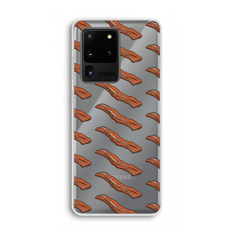 Bacon to my eggs #2: Samsung Galaxy S20 Ultra Transparant Hoesje