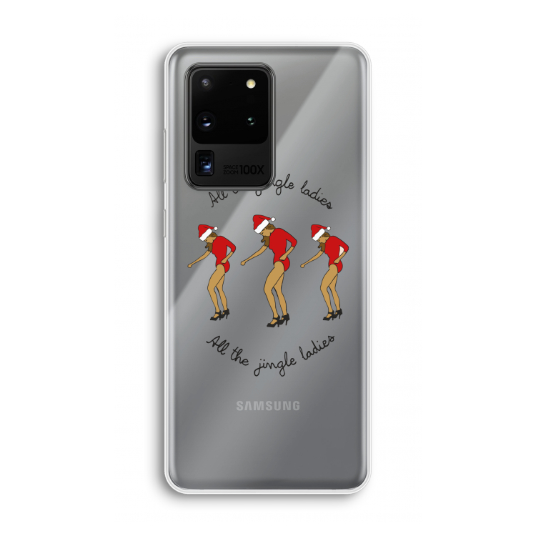 Jingle Ladies: Samsung Galaxy S20 Ultra Transparant Hoesje