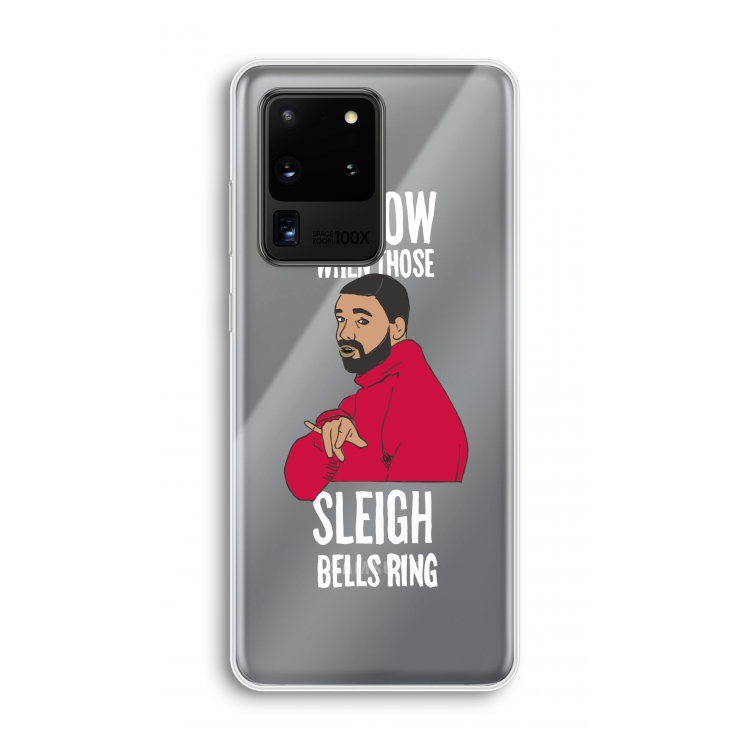 Sleigh Bells Ring: Samsung Galaxy S20 Ultra Transparant Hoesje