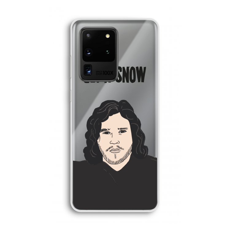 Let It Snow: Samsung Galaxy S20 Ultra Transparant Hoesje