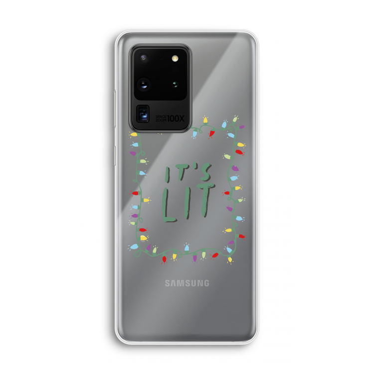 It's Lit: Samsung Galaxy S20 Ultra Transparant Hoesje