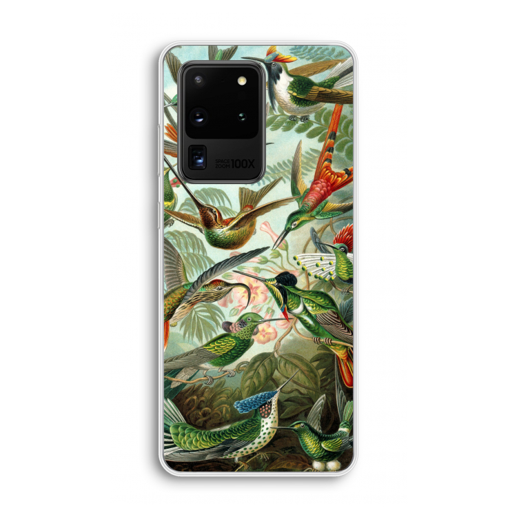 Haeckel Trochilidae: Samsung Galaxy S20 Ultra Transparant Hoesje