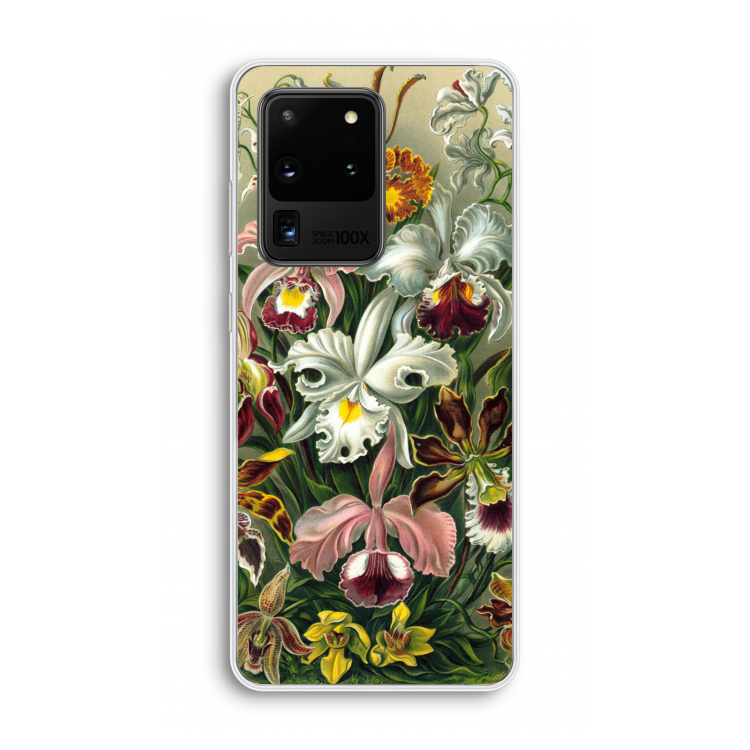 Haeckel Orchidae: Samsung Galaxy S20 Ultra Transparant Hoesje
