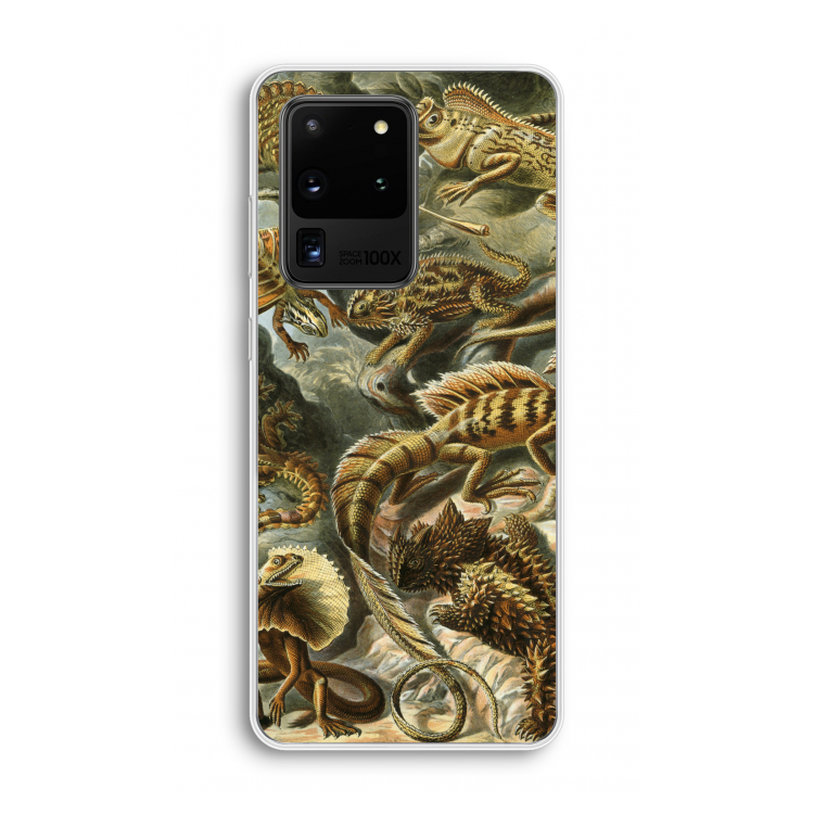 Haeckel Lacertilia: Samsung Galaxy S20 Ultra Transparant Hoesje