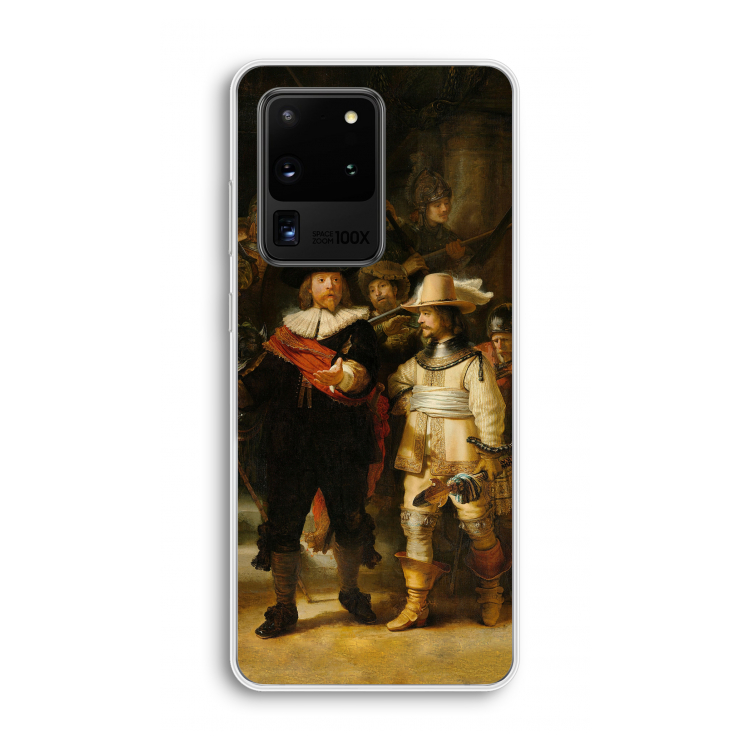 De Nachtwacht: Samsung Galaxy S20 Ultra Transparant Hoesje