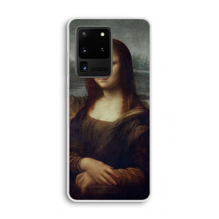 Mona Lisa: Samsung Galaxy S20 Ultra Transparant Hoesje