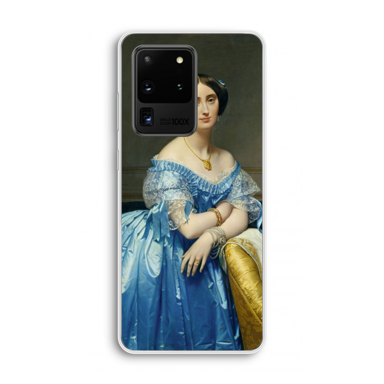 Eleonore: Samsung Galaxy S20 Ultra Transparant Hoesje